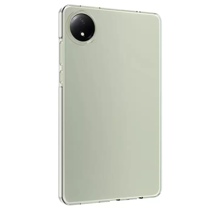 Xiaomi Redmi Pad Se 8.7 Kılıf Lopard Tablet Kamera Korumalı Renksiz Şeffaf Esnek Silikon Kapak Süper