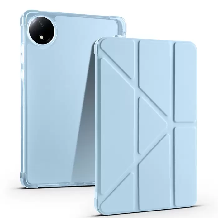 Xiaomi Redmi Pad Se 8.7 Kılıf Lopard Tri Folding Kalem Bölmeli Standlı Kılıf