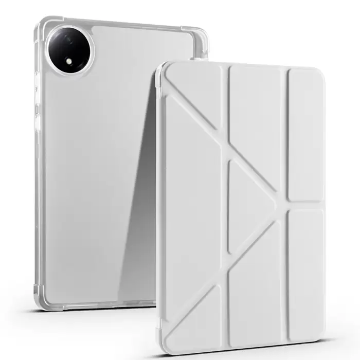Xiaomi Redmi Pad Se 8.7 Kılıf Lopard Tri Folding Kalem Bölmeli Standlı Kılıf