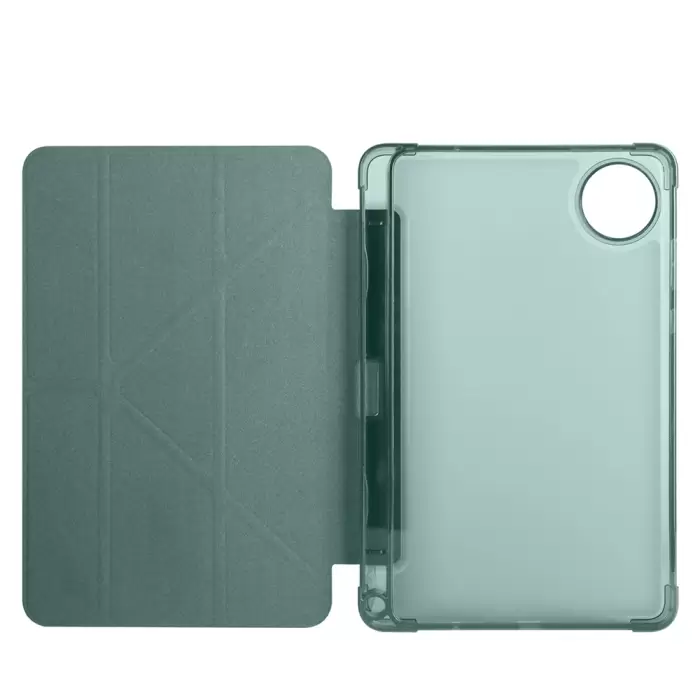Xiaomi Redmi Pad Se 8.7 Kılıf Lopard Tri Folding Kalem Bölmeli Standlı Kılıf