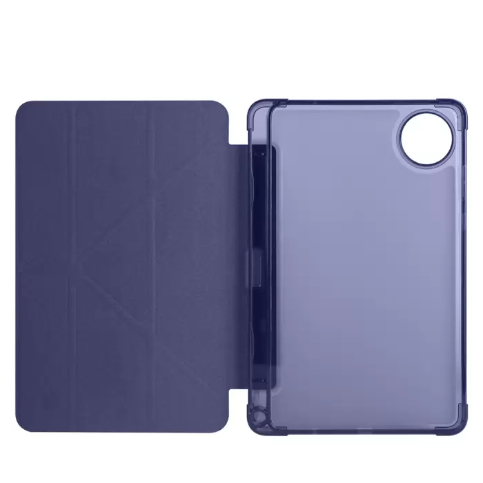 Xiaomi Redmi Pad Se 8.7 Kılıf Lopard Tri Folding Kalem Bölmeli Standlı Kılıf