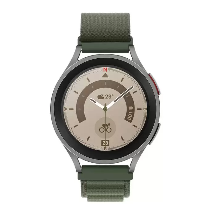 Xiaomi Redmi Watch 5 Active Alpine Loop Metal Toka Örgü Işleme Kordon Premium Kayış Krd-74