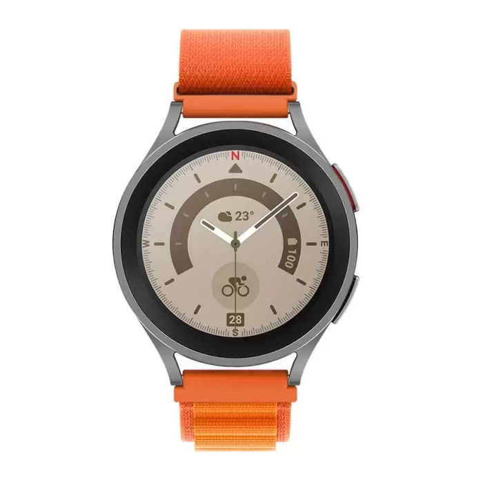 Xiaomi Redmi Watch 5 Active Alpine Loop Metal Toka Örgü Işleme Kordon Premium Kayış Krd-74