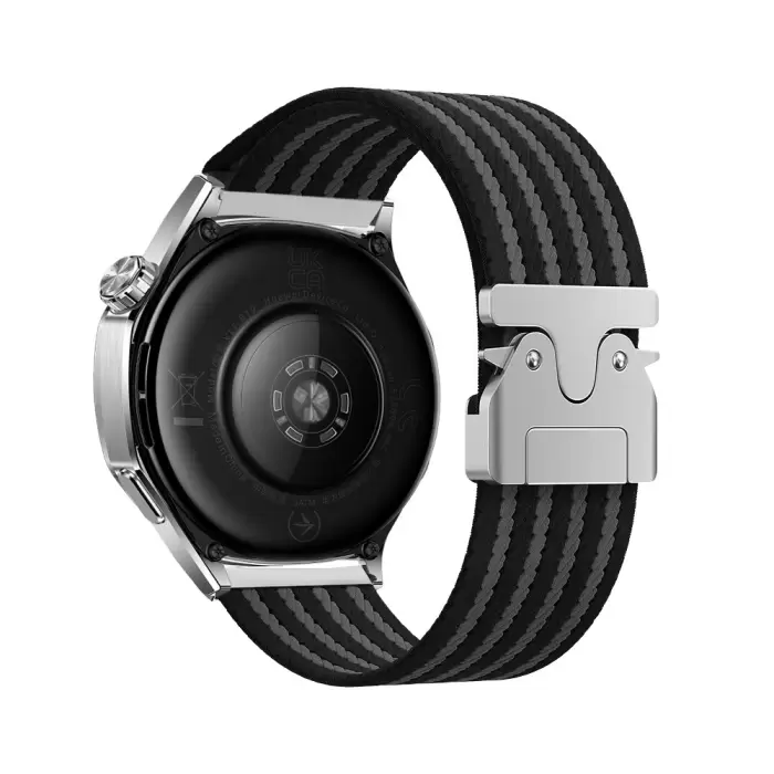 Xiaomi Redmi Watch 5 Active Lopard Krd-133 22mm Naylon Kumaş Hasır Örgülü Kordon