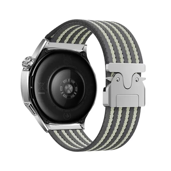 Xiaomi Redmi Watch 5 Active Lopard Krd-133 22mm Naylon Kumaş Hasır Örgülü Kordon