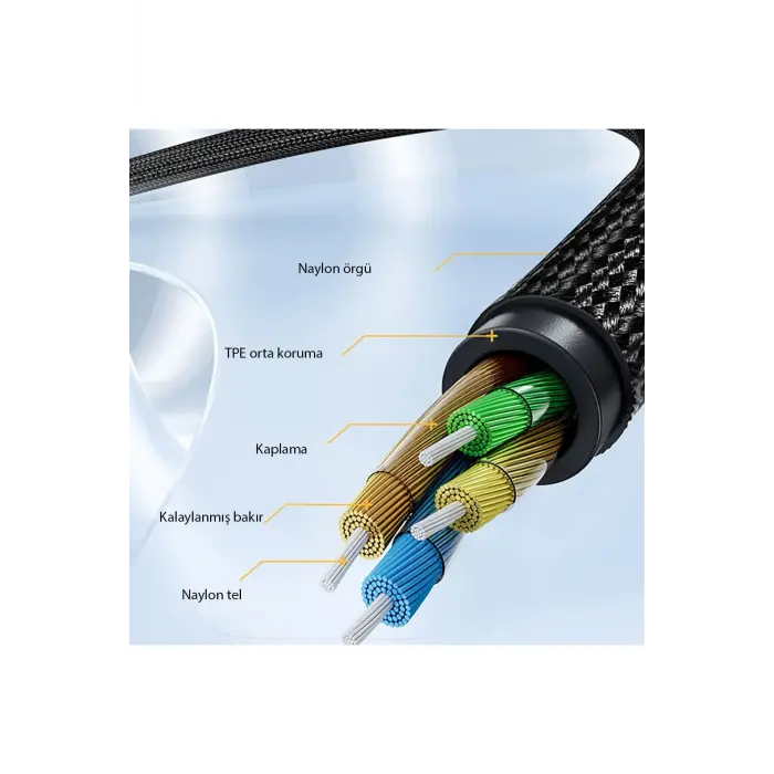 Yesido Yau37 Lightning To Aux Dönüştürücü - Siyah