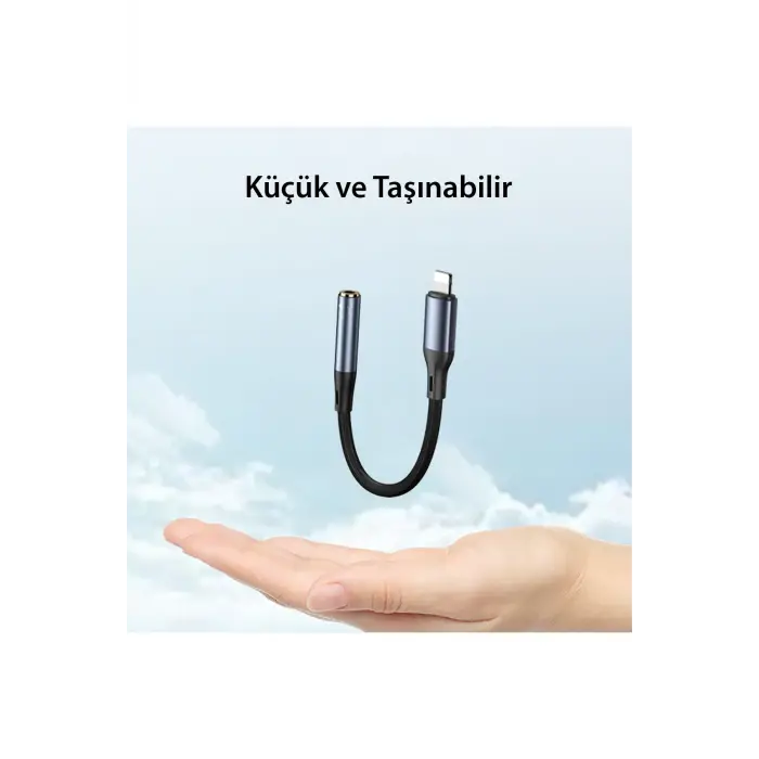 Yesido Yau38 Type-c To Aux Dönüştürücü - Siyah