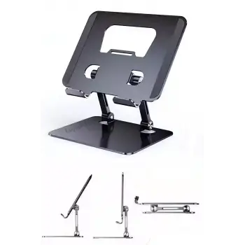 10-13 Tüm Modellere Metal Ayarlı Tablet Laptop Macbook Notebook Yükseltici Tutucu Standı