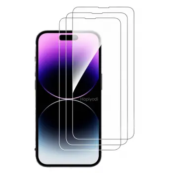 3 Adet iPhone 16 Plus Nano Ekran Koruyucu Kılıf Dostu Micro Temperli Kırılmaz Cam Ince Esnek