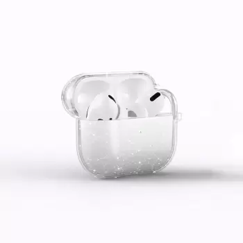 Airpods 3. Nesil  Allstar Airbag 32 Parlayan Simli Saydam Renkli Kılıf