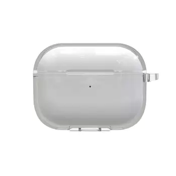 Apple Airpods Pro 2 Kılıf Şeffaf Kristal Silikon Lopard Airbag 14 Kılıf