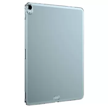 iPad Air 13 2024 Kılıf  Tablet Kamera Korumalı Renksiz Şeffaf Esnek Silikon Kapak Süper