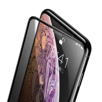 Apple iPhone 12 Mini Hayalet 9d Temperli Cam Ekran Koruma Tam Kaplayan Privacy Ahize Korumalı Anti Dust