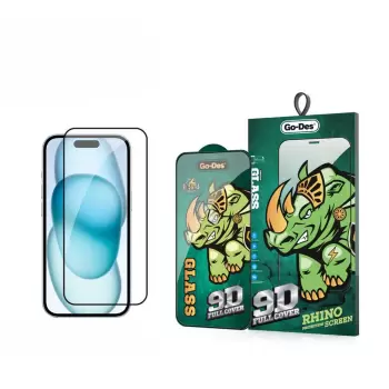 Apple İphone 15 Plus Lopard 9d Full Cover Temperli Cam Ekran Koruyucu