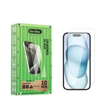 Apple İphone 15 Pro Lopard Parmak İzi Bırakmayan 9h Oleofobik Bom Glass Ekran Koruyucu