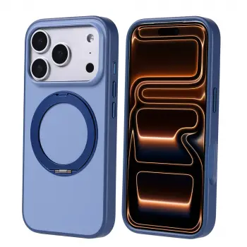 Apple İphone 17 Pro Kılıf M-safe Şarj Özellikli Standlı Lopard Proton Silikon Kapak