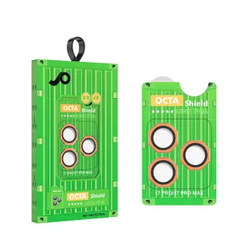 Apple İphone 17 Pro Lopard Cl-19 Lens Koruma Parlak Renkli Kamera Koruyucu