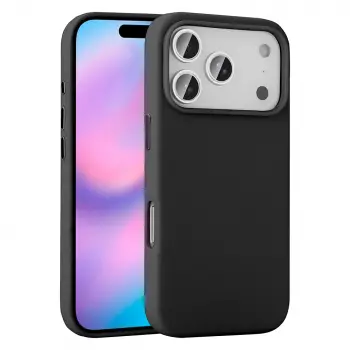 Apple İphone 17 Pro Max Kılıf Magsafe Şarj Özellikli Pu Deri Görünümlü Lopard Kupra Kapak