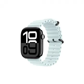 Apple Watch 10-11 46mm Metal Toka Silikon Kordon Premium Oceanvkayış