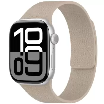 Apple Watch 7 41mm Lopard Krd-136 Kabartma Desenli Silikon Kordon