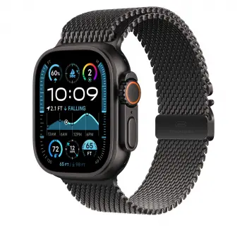 Apple Watch Ultra 1-2-3 Seri 49mm Lopard Krd-100 Titanyum Hasır Kordon