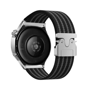 Gear S3 Lopard Krd-133 22mm Naylon Kumaş Hasır Örgülü Kordon
