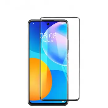 Huawei P Smart 2021 Lopard Kenarları Kırılmaya Dayanıklı Cam Ekran Koruyucu