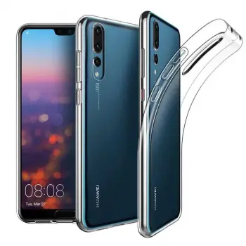Huawei P20 Pro Kılıf Lopard Kamera Korumalı Renksiz Şeffaf Esnek Silikon Kapak Süper