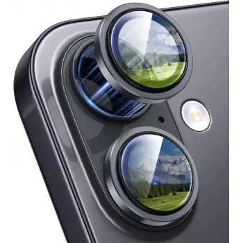 iPhone 17/16/16 Plus Kamera Koruyucu Gece Çekim Destekli Premium Safir Lens Koruma Parlak Temperli Cl-12