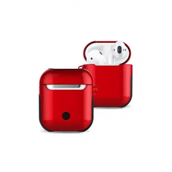 Lopard Airpods 2 (2.nesil) 3in1 Kılıf - Kırmızı