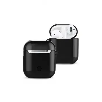 Lopard Airpods 2 (2.nesil) 3in1 Kılıf - Siyah