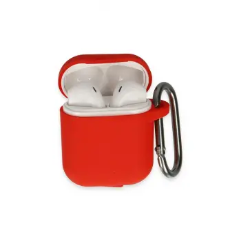 Lopard Airpods 2 (2.nesil) Hang Kılıf - Kırmızı