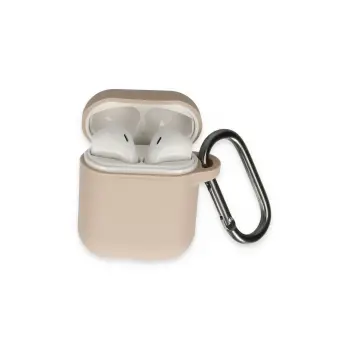 Lopard Airpods 2 (2.nesil) Hang Kılıf - Pudra