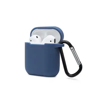 Lopard Airpods 2 (2.nesil) Sert Silikon Kılıf - Lacivert