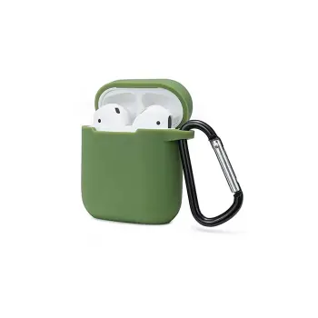 Lopard Airpods 2 (2.nesil) Sert Silikon Kılıf - Yeşil