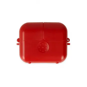 Lopard Airpods 3 (3.nesil) Basmalı Kılıf - Kırmızı