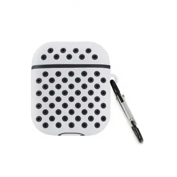 Lopard Airpods 3 (3.nesil) Spor Delikli Kılıf - Gri-siyah