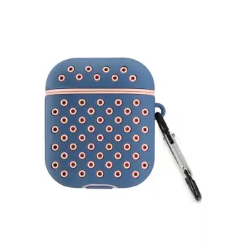 Lopard Airpods 3 (3.nesil) Spor Delikli Kılıf - Mavi-pembe