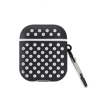 Lopard Airpods 3 (3.nesil) Spor Delikli Kılıf - Siyah-beyaz