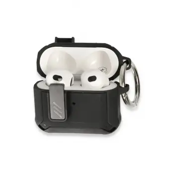Lopard Airpods 3 (3.nesil) Truva Kılıf - Siyah