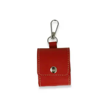 Lopard Airpods Pro (1.nesil) Askılı Kılıf - Kırmızı