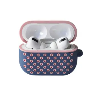 Lopard Airpods Pro 2 (2.nesil) Spor Delikli Kılıf - Mavi-pembe