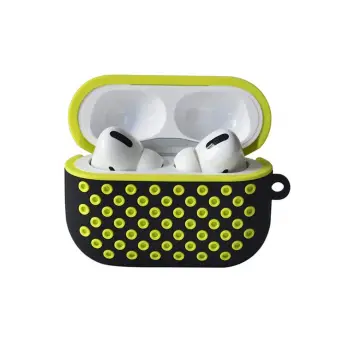 Lopard Airpods Pro 2 (2.nesil) Spor Delikli Kılıf - Siyah-sarı