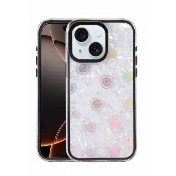 Lopard Apple İphone 14 Lumi Desenli Kapak - Siyah