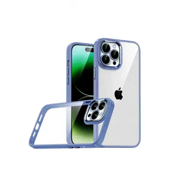 Lopard Apple İphone 15 Pro Max Razer Lensli Silikon - Açık Mavi