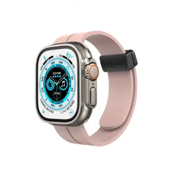 Lopard Apple Watch 38mm Kr412 Elegance Stylısh Kordon - Pudra