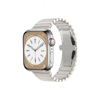 Lopard Apple Watch 38mm Kr413 Fine Steel Kordon - Yıldız Işığı