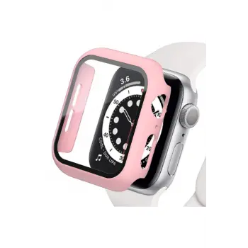 Lopard Apple Watch 42mm Camlı Kasa Ekran Koruyucu - Rose Gold
