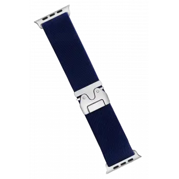 Lopard Apple Watch 42mm Forest Kumaş Kordon - Lacivert