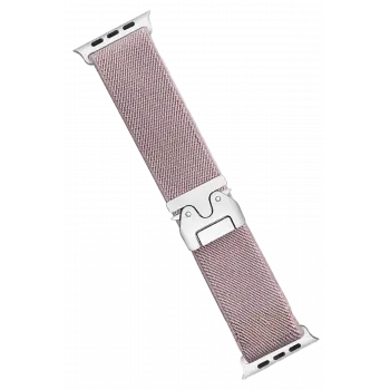 Lopard Apple Watch 42mm Forest Kumaş Kordon - Lila